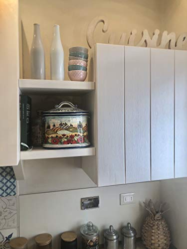 Hand Painted Tuscan Ceramic Biscuit Cookies Jar