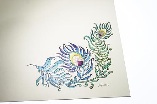 Italian Kartos Peacock Sheets Portfolio - 01-6831