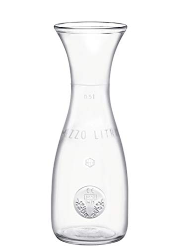 Bormioli Rocco Misura PZ Carafe, 17-Ounce (Italian Made)