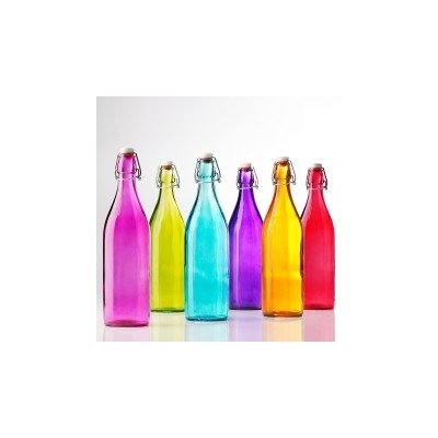 Bormioli Rocco Giara Bottle, 33.75-Ounce, Gray - Italy