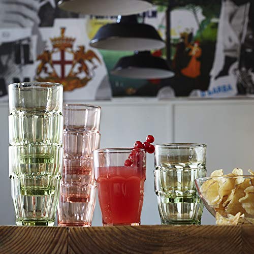 Bormioli Rocco Rock Bar Beverage Glasses Set - 6