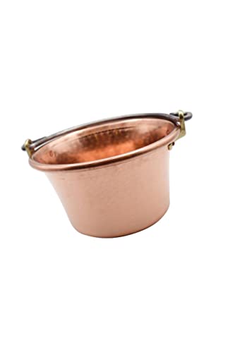 CREARTISTIC Italian-made Copper Polenta Pot - 9.8 inch