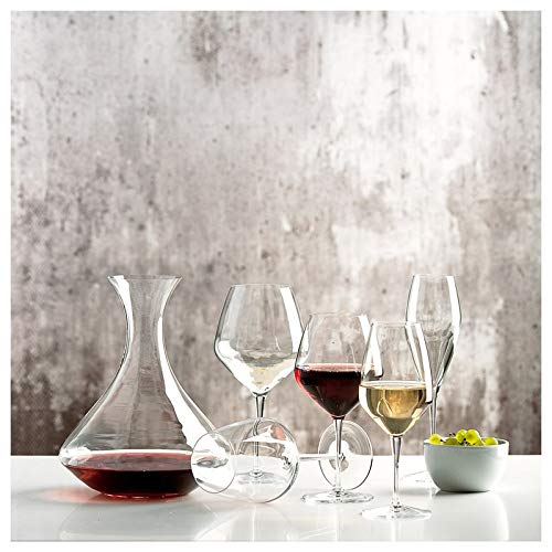 Set of 6 Luigi Bormioli Atelier Pinot Noir Glasses