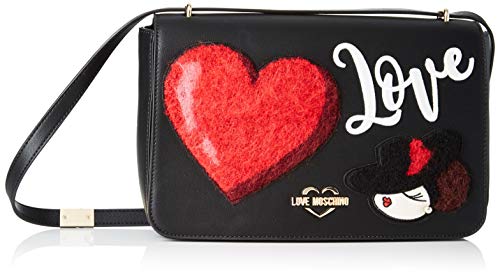 Love Moschino JC4089PP18LP0000, Black (Nero) - Made in Italy
