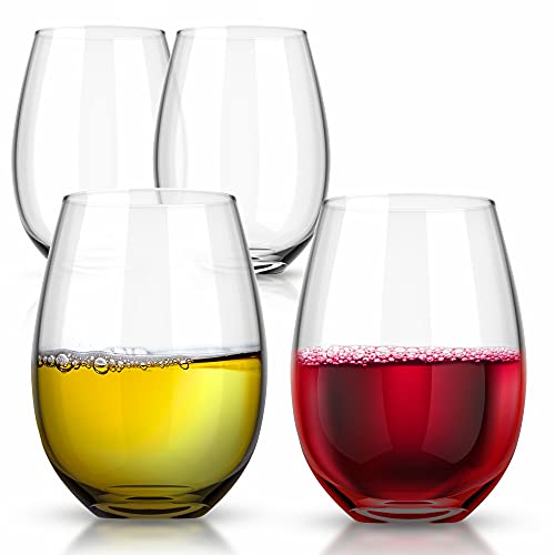 Italian Royalty Stemless Wine Glasses (Set of 4)