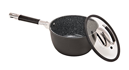 Vesuvio Ceramic Coated Nonstick Sauce Pan, 2.6 Quart