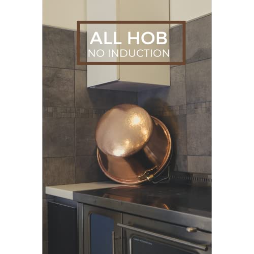 CREARTISTIC Italian-made Copper Polenta Pot - 9.8 inch