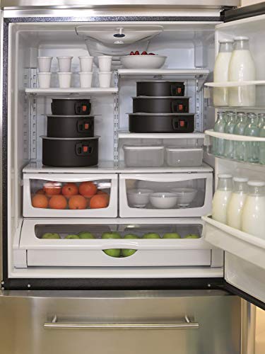 ITALIAN Made BALLARINI Set of 3 Saucepans with Glass Lids