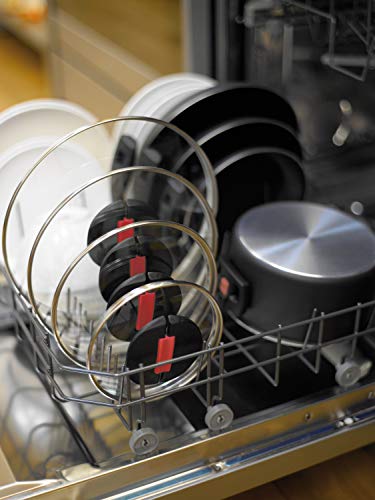 ITALIAN Made BALLARINI Set of 3 Saucepans with Glass Lids