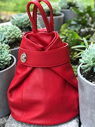 LaGaksta Stella Convertible Backpack Purse - Italian Leather