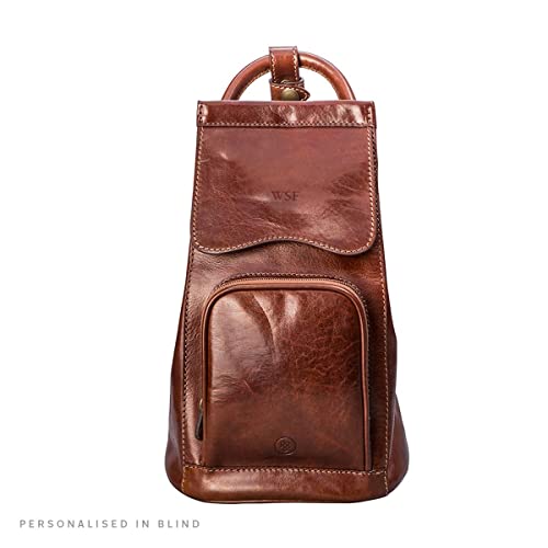 Maxwell Scott | Leather Backpack Handbag | The Carli
