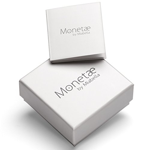 Miabella 18K Gold over 925 Sterling Silver 2-Lira Bee Coin Earrings