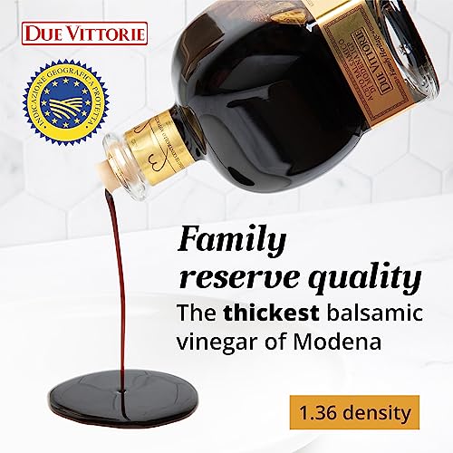 Due Vittorie Oro Gold Balsamic Vinegar - 8.45 Fl Oz