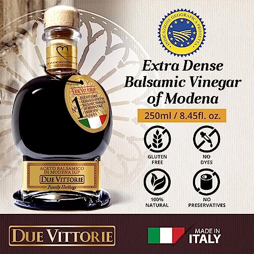 Due Vittorie Oro Gold Balsamic Vinegar - 8.45 Fl Oz