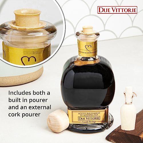 Due Vittorie Oro Gold Balsamic Vinegar - 8.45 Fl Oz