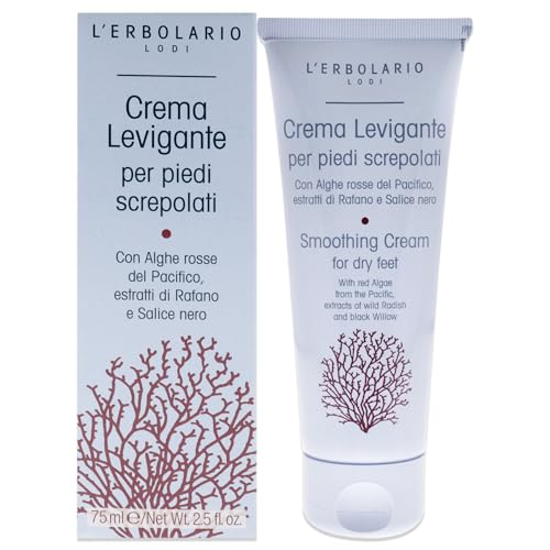 Lerbolario Smoothing Cream for Cracked Feet For Unisex 2.5 oz Cream