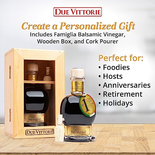 Due Vittorie Oro Gold Balsamic Vinegar - 8.45 Fl Oz