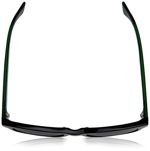 Gucci Oval Sunglasses GG0003S 002 Black/Green/Red 52mm 0003