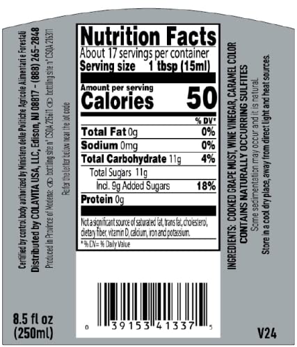 Colavita Balsamic Vinegar Modena IGP, 3 years, 8.5oz