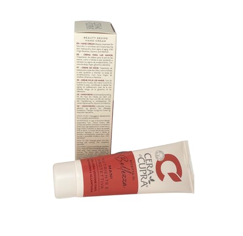 CERA DI CUPRA Hand Cream with Beeswax - Nourishing Hand Moisturizer for Dry Hands, Anti-Aging Formula, Essential for Working Hands, Dermatologically Tested - Personal Care