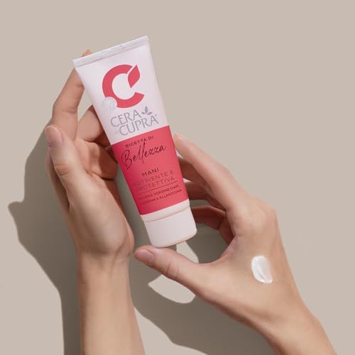 CERA DI CUPRA Hand Cream with Beeswax - Nourishing Hand Moisturizer for Dry Hands, Anti-Aging Formula, Essential for Working Hands, Dermatologically Tested - Personal Care