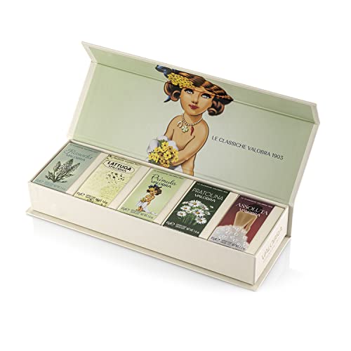 Valobra Bar Soap Discovery Set Gift Box, 1.6oz/45g 5-pack