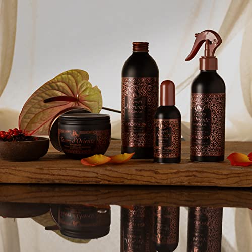 Tesori d’Oriente Bubble Bath for Women, Foaming Bath, Bath Bubbles for Women Relaxing, Luxurious Body Wash for Women & Skin Care - 500 Ml-16.91 us Fl Oz- [Italian Import ]-(Hammam)