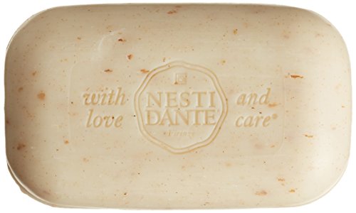 Saponeria Nesti Firenze: "Scrub" Natural Soap with Bran and Walnut Granules, "Philosophia" Line 8.8 Ounces (250g) Packages (Pack of 6) [ Italian Import ]