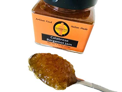 Giannetti Artisans Calabrese Bergamot Jam - Imported from Calabria, Italy - 7.7 oz Jar