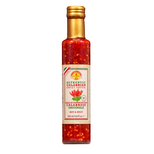 Calabrian Hot Sauce with Real Ingredients, 250ml