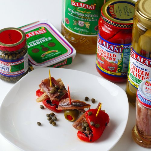 Fillets of Anchovies in Pure Olive Oil Jars 3.35 Oz Nt Wt Ea (4 Pack)