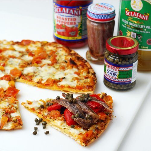 Fillets of Anchovies in Pure Olive Oil Jars 3.35 Oz Nt Wt Ea (4 Pack)