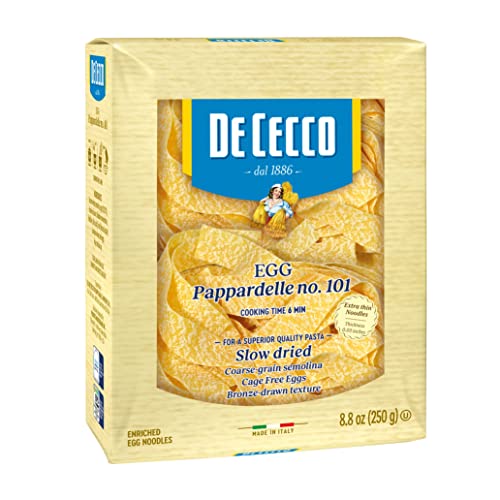 De Cecco Egg Pappardelle Pasta, 8.8 oz