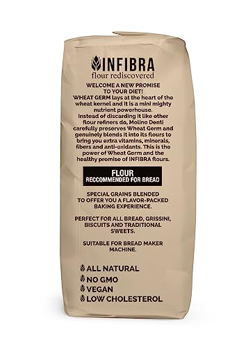 Infibra Bread + Flour (Non-GMO, All Natural) 2.2 Lb.