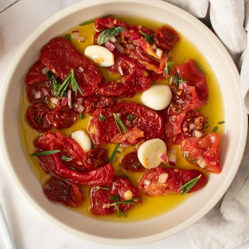 Flora Foods Sun-Dried Tomatoes In Oil | Organic | 10.22 oz (290g) | Product of Italy | Premium Quality