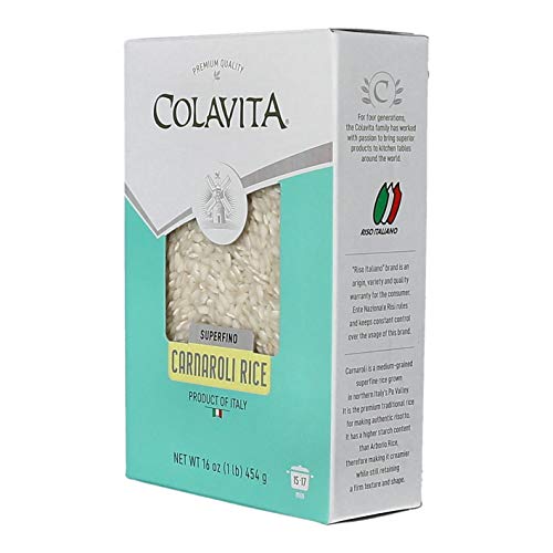 Colavita Carnaroli Rice 1lb Box - Made in Italy