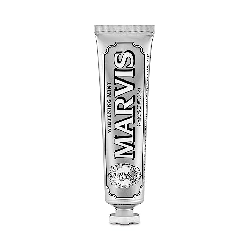 Marvis Whitening Mint Toothpaste, Imported from Italy, 3.8 Oz