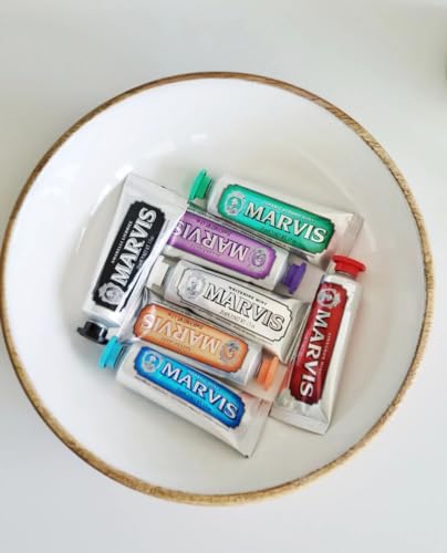 Marvis Whitening Mint Toothpaste, Imported from Italy, 3.8 Oz