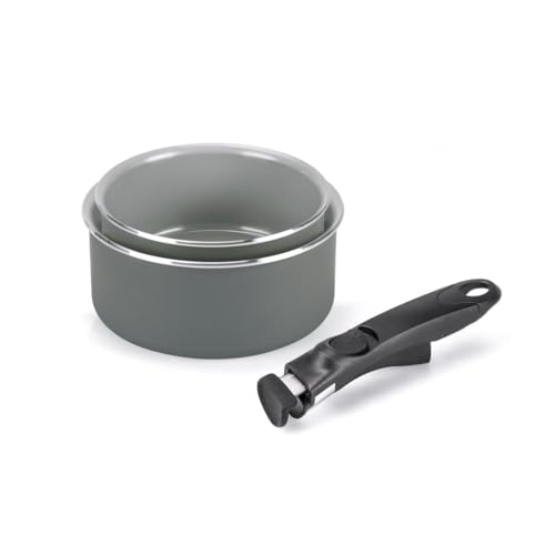 Italian Made Moneta Melodia Saucepan Set, FineGres Coating