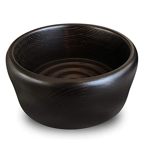 Emlok Wooden Shave Bowl, Handmade in Italy