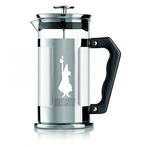 Bialetti Stainless Steel French Press, 8 Cup, Preziosa