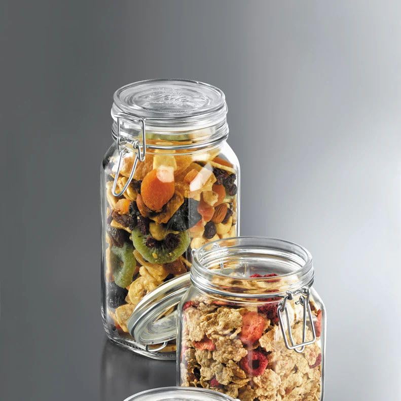 Italian Made Bormioli Rocco Fido Jar, 50.75 Oz