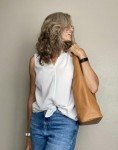 LaGaksta Hobo Pebbled Leather Purse - Casual Tote