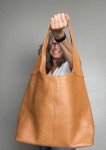 LaGaksta Hobo Pebbled Leather Purse - Casual Tote