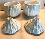 Italian Pottery Artichoke Bowls with Lids – 2 Pack