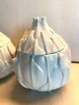 Italian Pottery Artichoke Bowls with Lids – 2 Pack