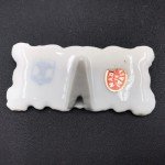 Vintage Floral Porcelain Place Card Holders - Italy