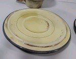Italian Handmade Cup and Saucer Set - Earth Tones