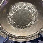 Antique Solid Brass Round Bowl - Italian Art