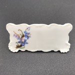 Vintage Floral Porcelain Place Card Holders - Italy